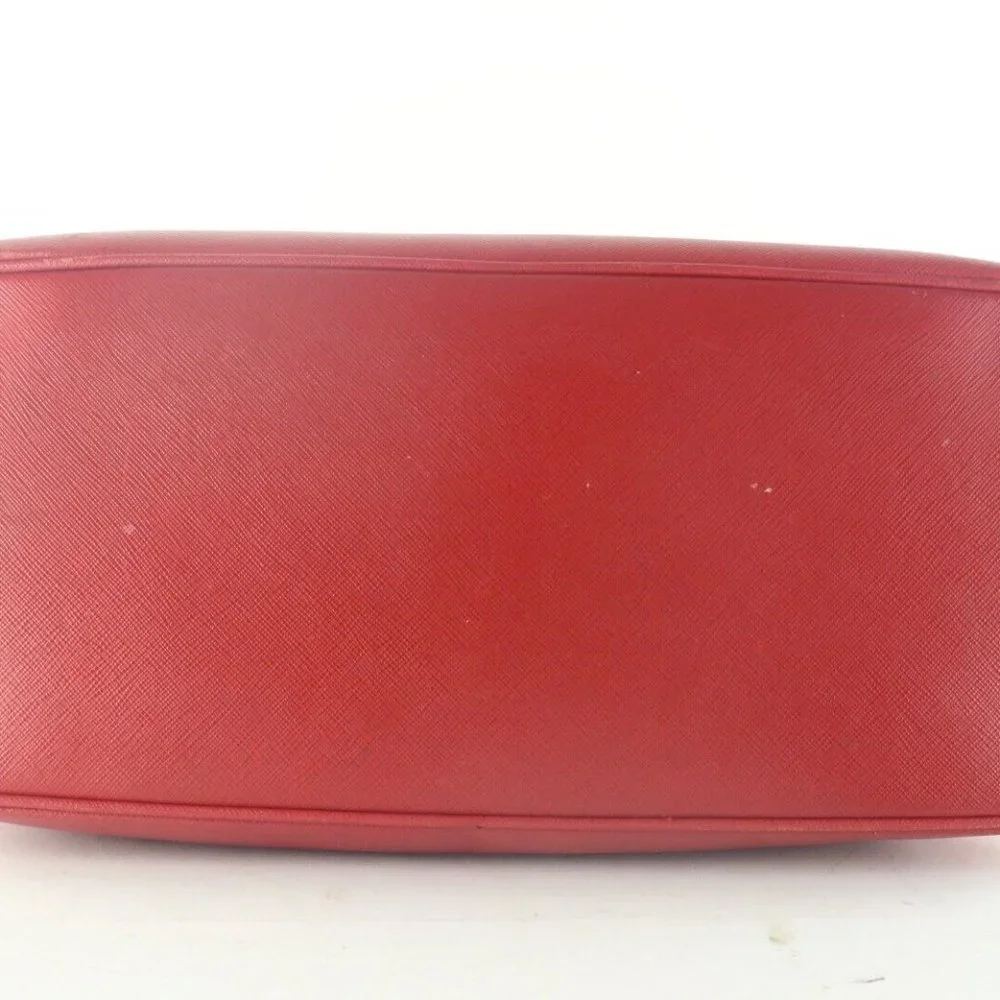 Prada red saffiano